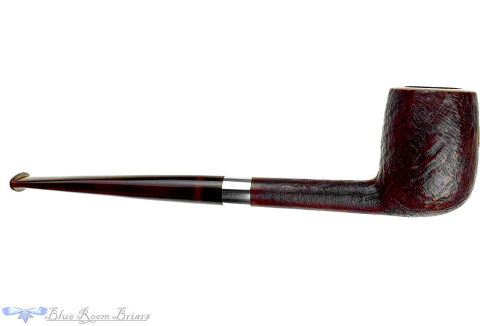 Blue Room Briars is proud to present this Bing by Nuttens B1 Sandblast Billiard with Nickel