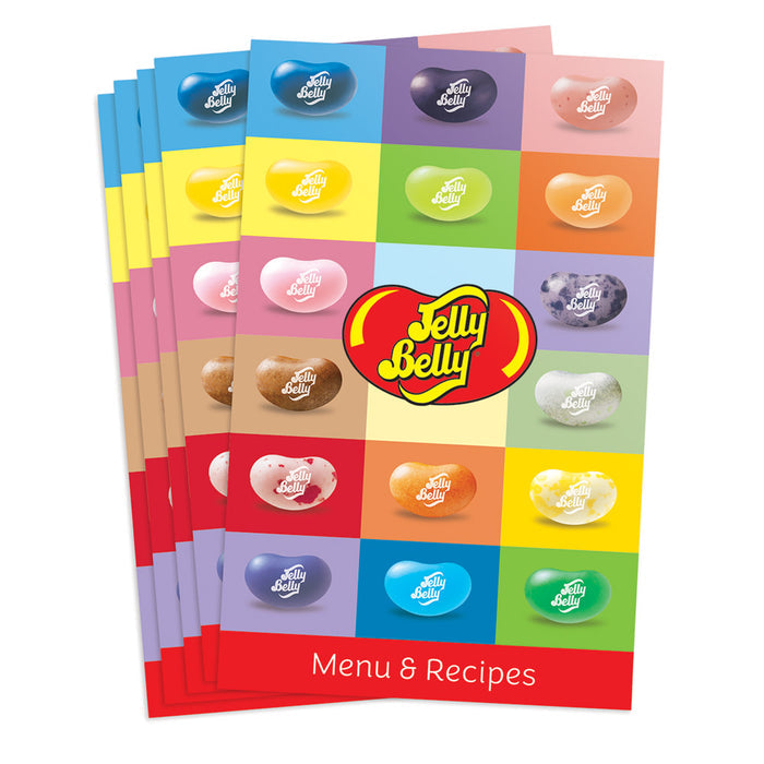 Jelly Belly Menu and Recipes Book - 100 Count