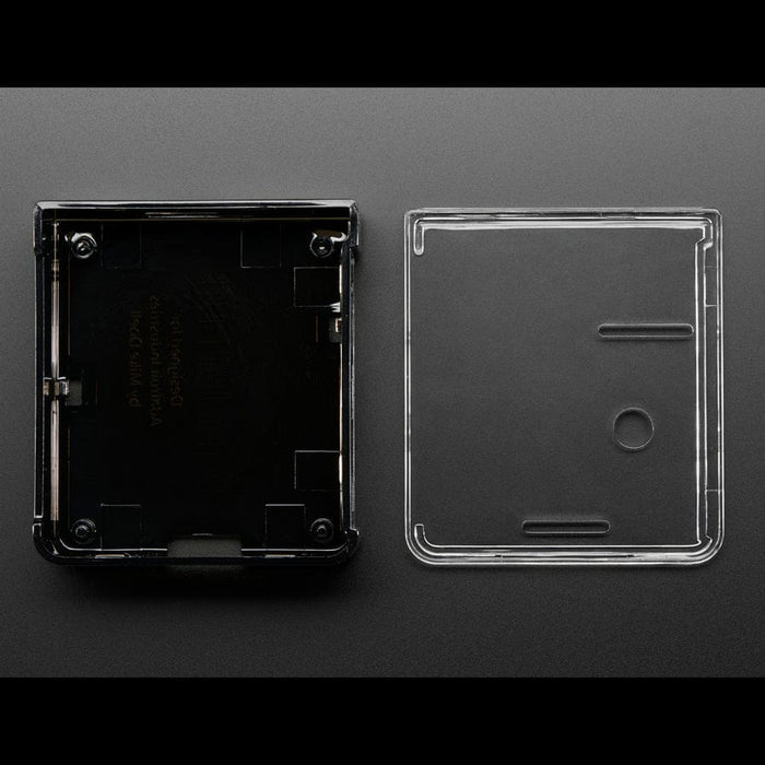 Adafruit Raspberry Pi A+ Case - Smoke Base w/ Clear Top by Adafruit - The Pi Hut