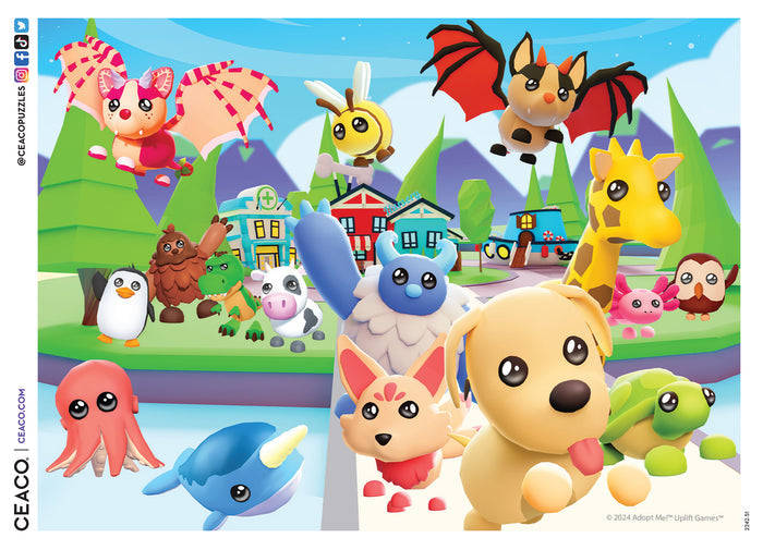 Adopt Me -200 Piece Puzzle