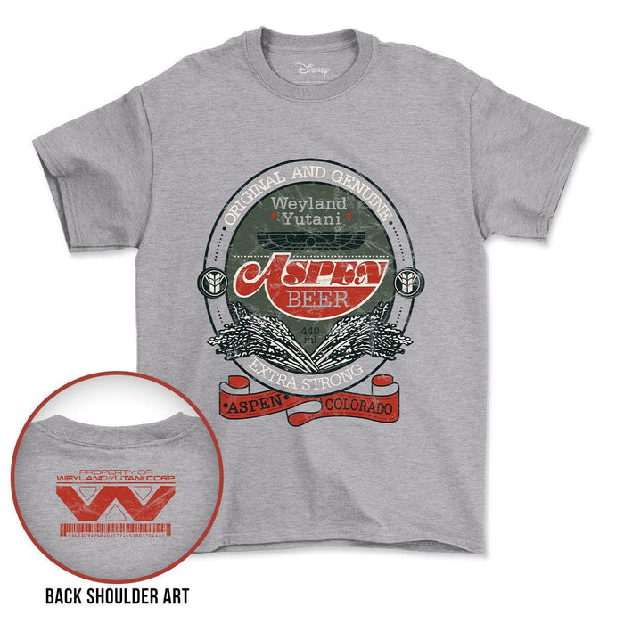 RSVLTS Alien Crewneck T-shirt Alien "Aspen Beer" – Crewneck Tee Alien "Aspen Beer" – Crewneck Tee