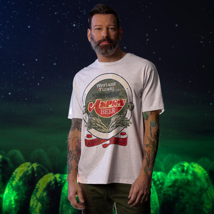 RSVLTS Alien Crewneck T-shirt Alien "Aspen Beer" – Crewneck Tee Alien "Aspen Beer" – Crewneck Tee