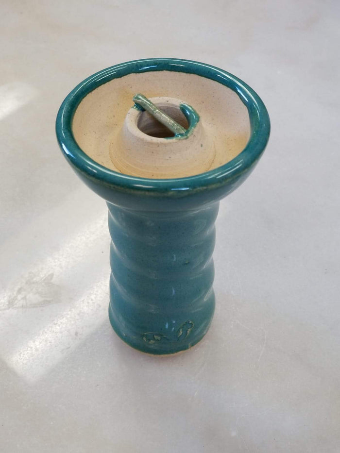 Green UN-glazed Inside