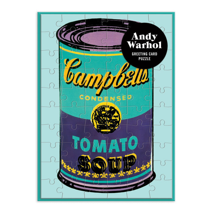 Andy Warhol Soup Can Greeting Card Puzzle Greeting Card Puzzles Andy Warhol Collection