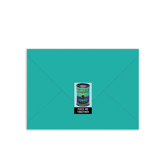 Andy Warhol Soup Can Greeting Card Puzzle Greeting Card Puzzles Andy Warhol Collection