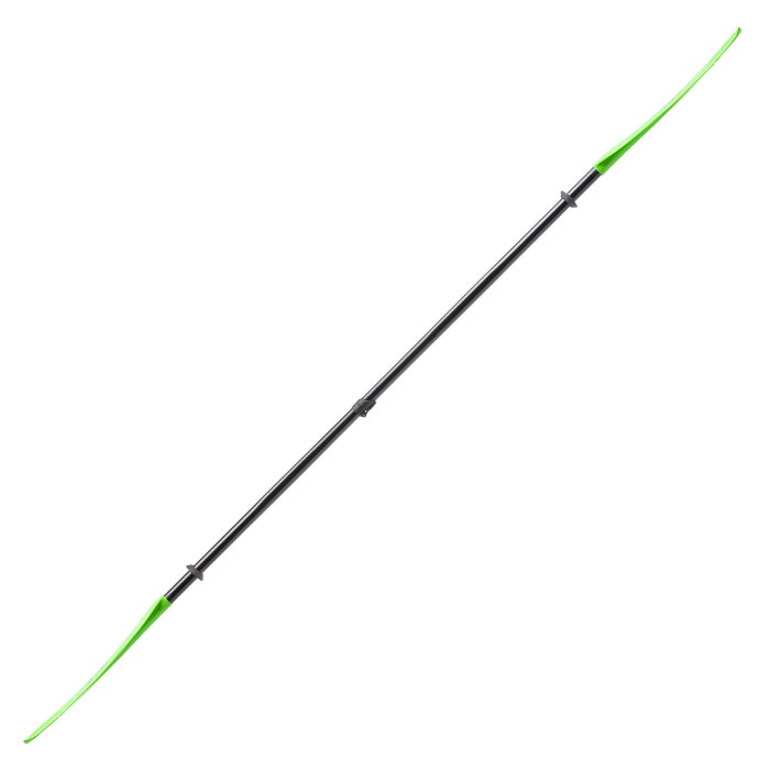 angler classic versa-lok electric green full profile