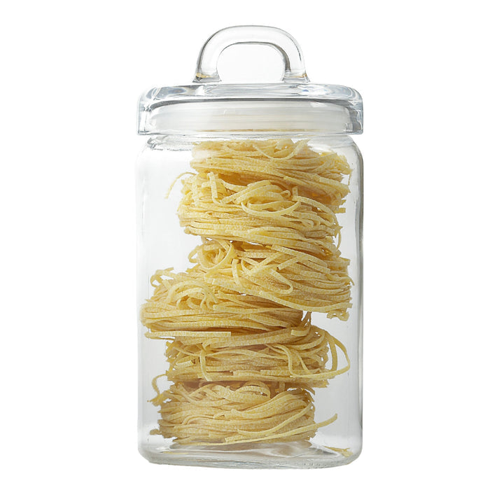 Aqua Round Canister 1.6LT - Clear