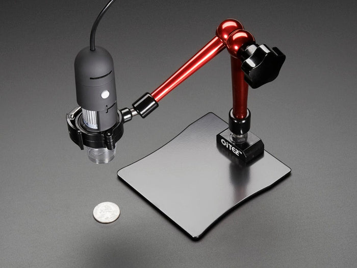 Articulated Arm Stand for USB Microscope [Discontinued] by The Pi Hut - The Pi Hut