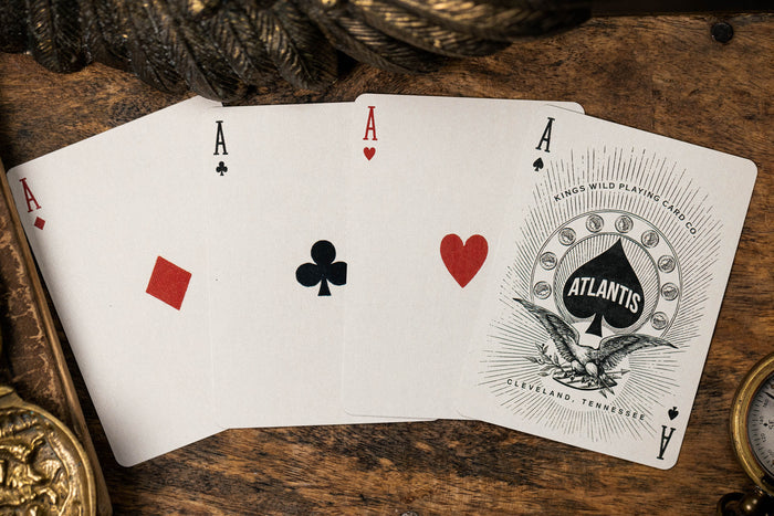 Atlantis Playing Cards by Kings Wild Project Playing Cards by Kings Wild Project