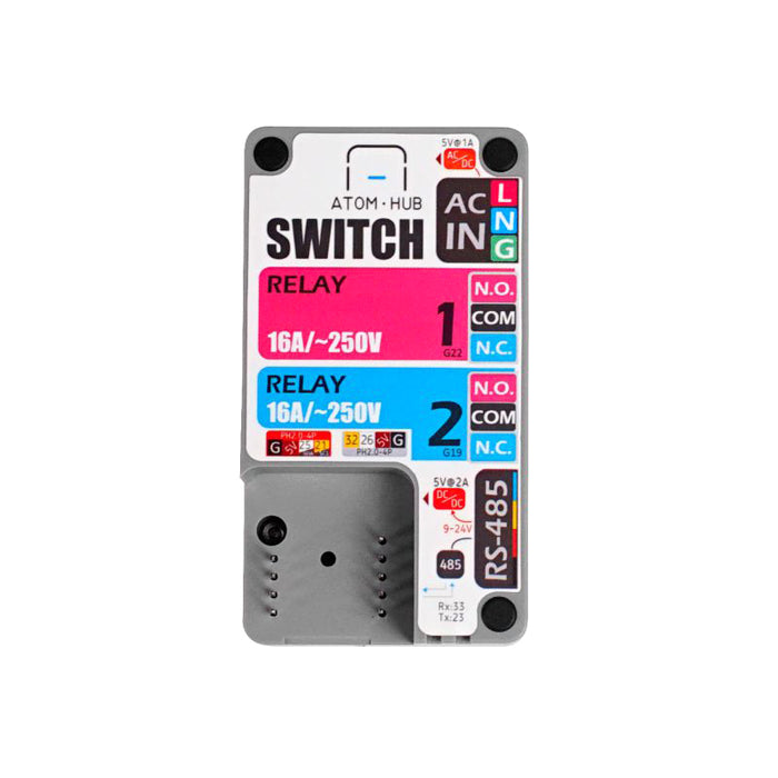 ATOM HUB AC/DC Remote Control Switch Kit - m5stack-store