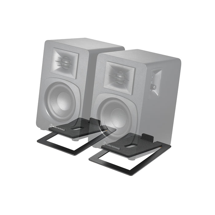 Audio Technica AT-ST3 Speaker Stands Pair Black