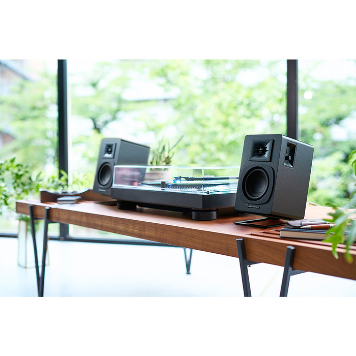 Audio Technica AT-ST3 Speaker Stands Pair Black