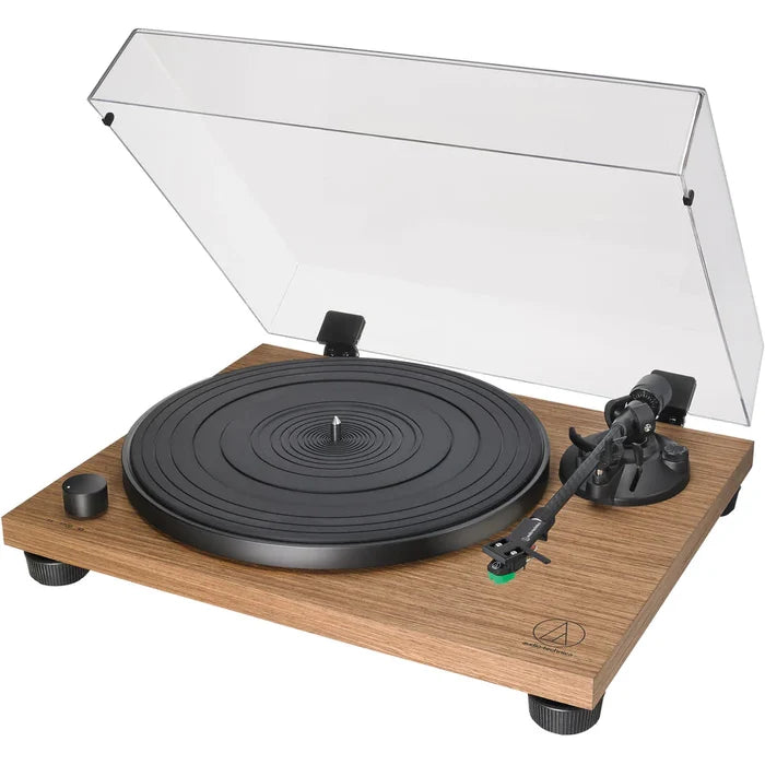 Audio Technica ATLPW40 Turntable Manual Belt Drive Wood Base Walnut Ex-Display Clearance