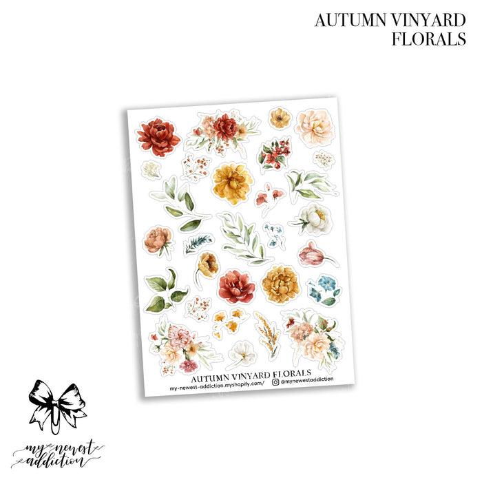 Floral-  Premium Matte // NOT FOILED