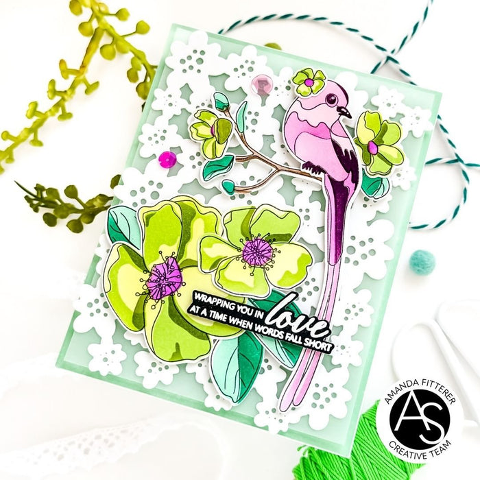 Avian Allure Stamp/Die/Stencil Bundle