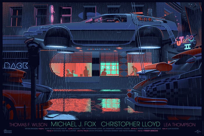 Back to the Future Part II Laurent Durieux poster