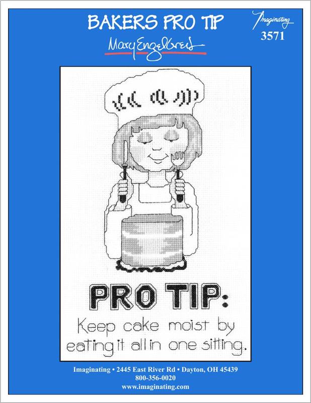 Bakers Pro Tip Counted Cross Stitch Kit