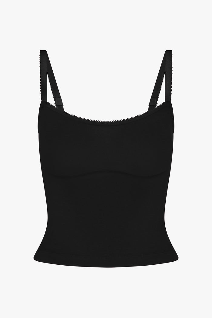 BALCONETTE CAMI IN ONYX