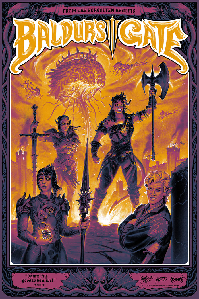 Baldur's Gate 3 Poster