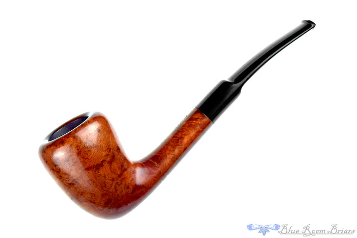 Blue Room Briar is proud to present this Bari Select Nature Old Briar Bent Pear Estate Pipe