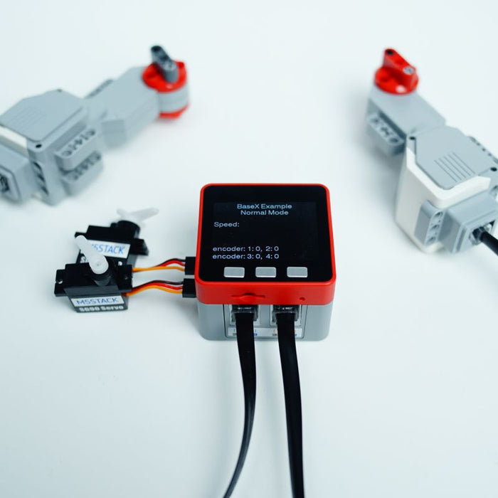 BaseX EV3 motor compatible base RJ11 interface - m5stack-store