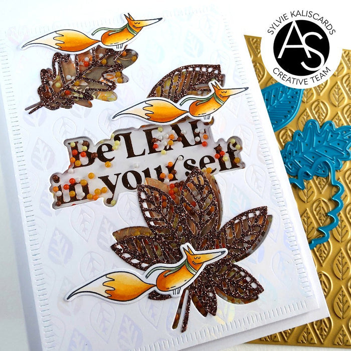 BeLeaf in Yourself Hot Foil Plate & Die Set