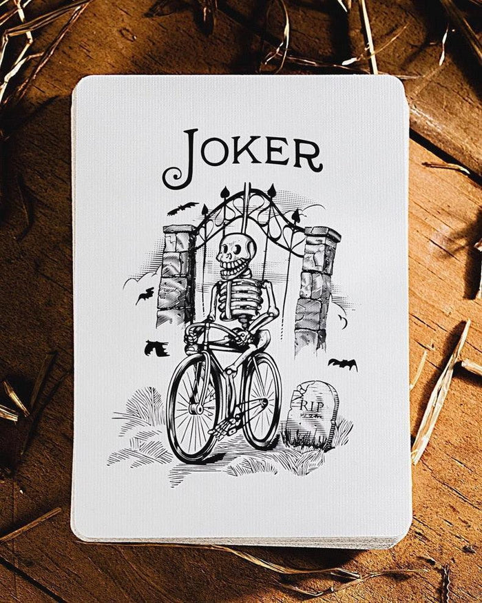 Bicycle Bone Rider Playing Cards by Art of Play