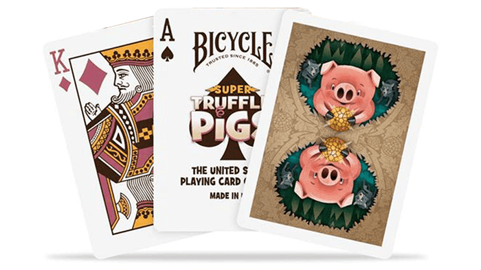 Bicycle Super Truffle Pigs Playing Cards Playing Cards by Bicycle Playing Cards