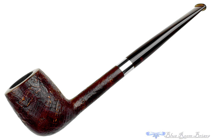 Blue Room Briars is proud to present this Bing by Nuttens B1 Sandblast Billiard with Nickel
