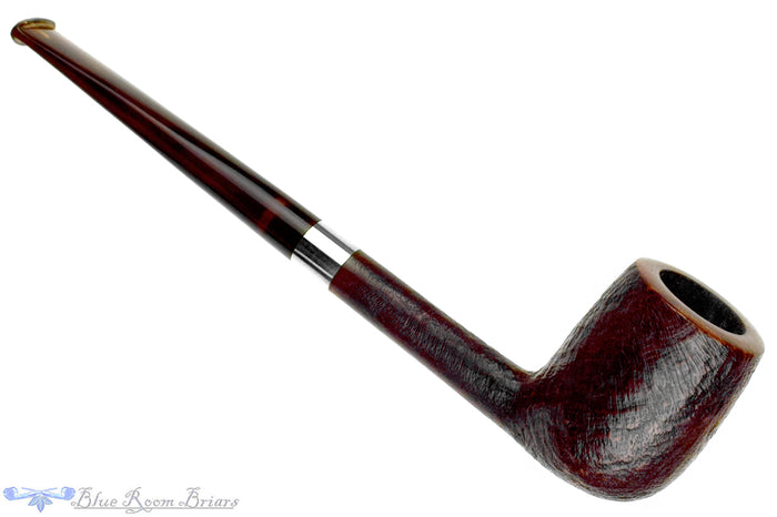 Blue Room Briars is proud to present this Bing by Nuttens B1 Sandblast Billiard with Nickel