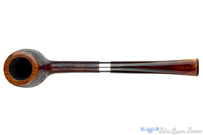 Blue Room Briars is proud to present this Bing by Nuttens B1 Sandblast Billiard with Nickel