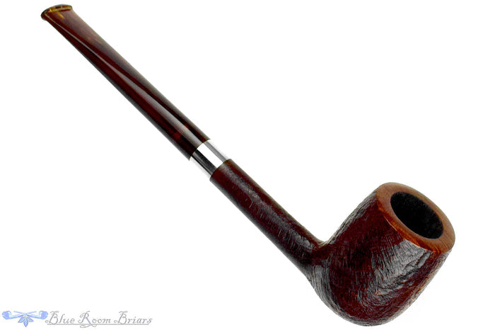 Blue Room Briars is proud to present this Bing by Nuttens B1 Sandblast Billiard with Nickel