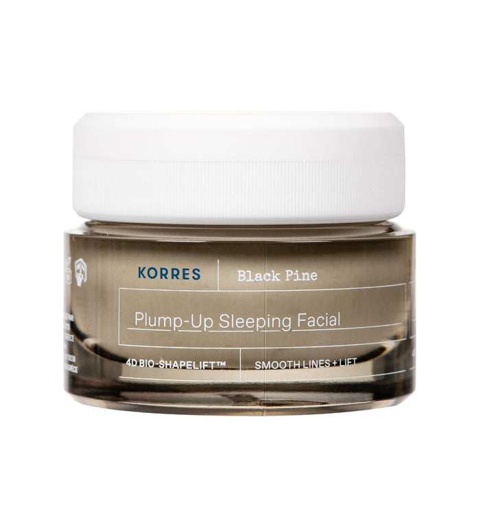 Black Pine Plump-Up Sleeping Facial Skincare Korres