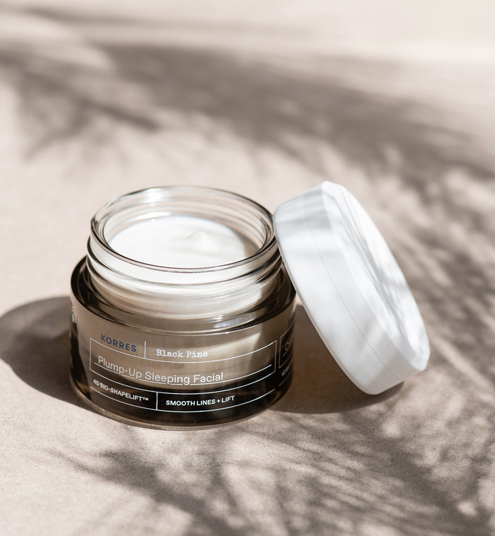 Black Pine Plump-Up Sleeping Facial Skincare Korres