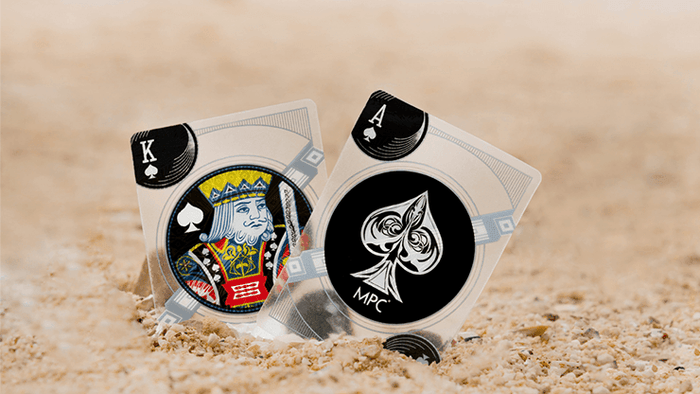 Black Transparent Playing Cards Playing Cards by MPC