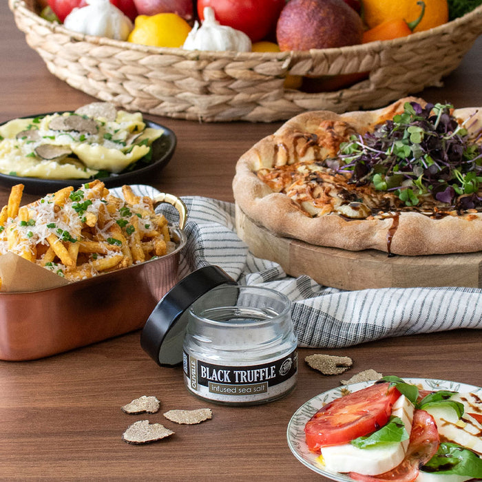 Black Truffle Infused Sea Salt