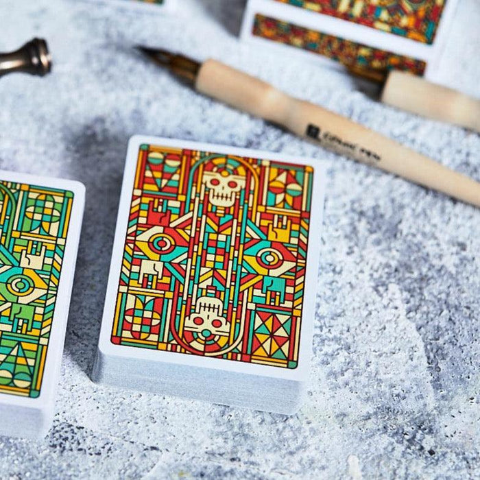 Bloodline Ruby Playing Cards Playing Cards by Riffle Shuffle Playing Card Company