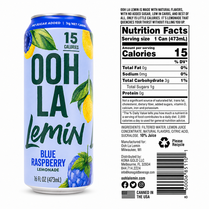 Blue Raspberry Lemonade