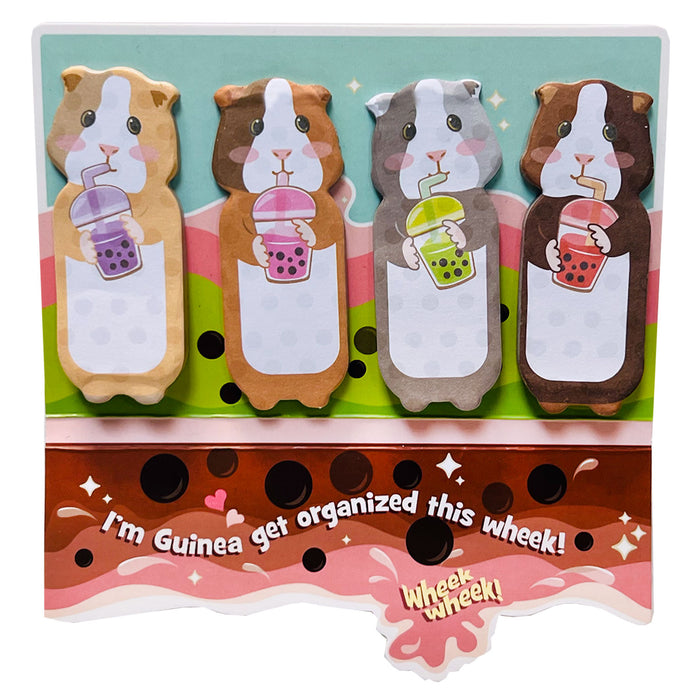 Boba Tea Guinea Pig Scented Memo Tabs