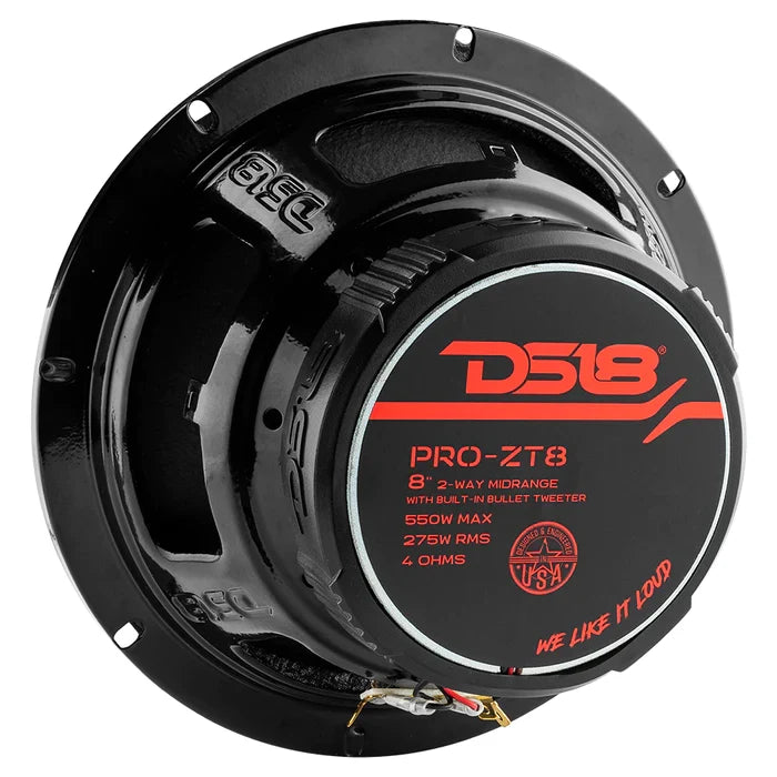 BOCINA 8" MIDRANGE C/TWEETER 1PC 500 WATTS