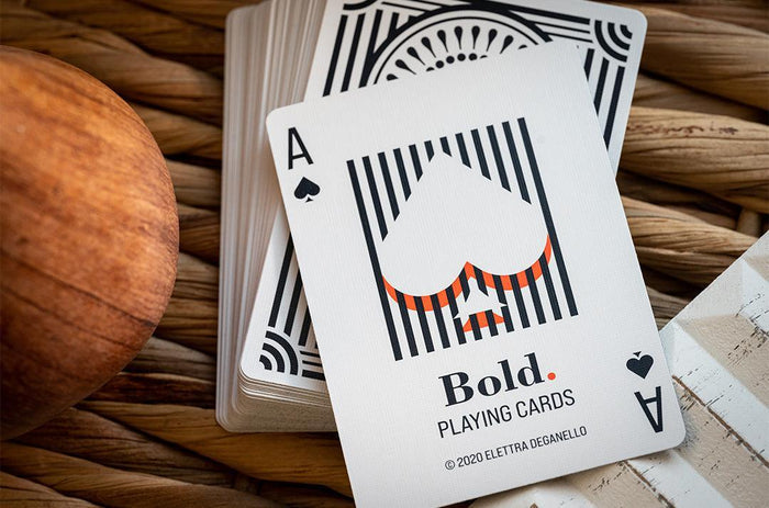 Bold Playing Cards - Standard Edition Playing Cards by Elettra Deganello