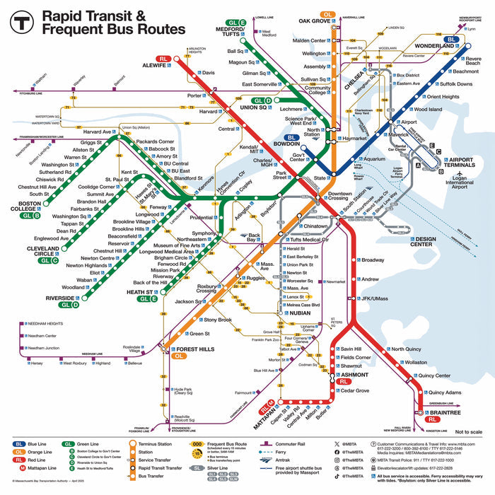 Boston T Map Mini Image 3