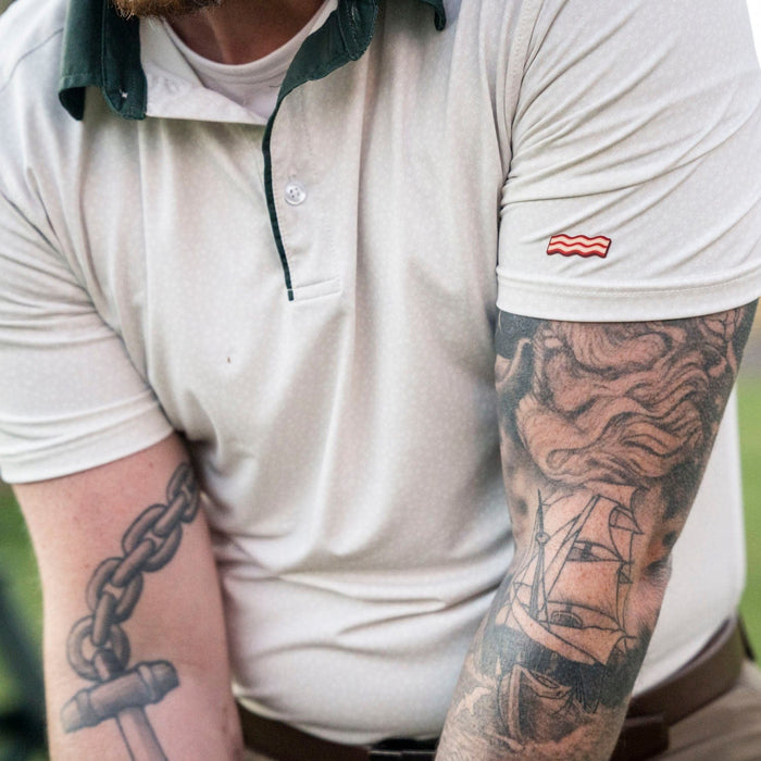 RSVLTS RSVLTS "Tiny Florals" – All-Day Polo