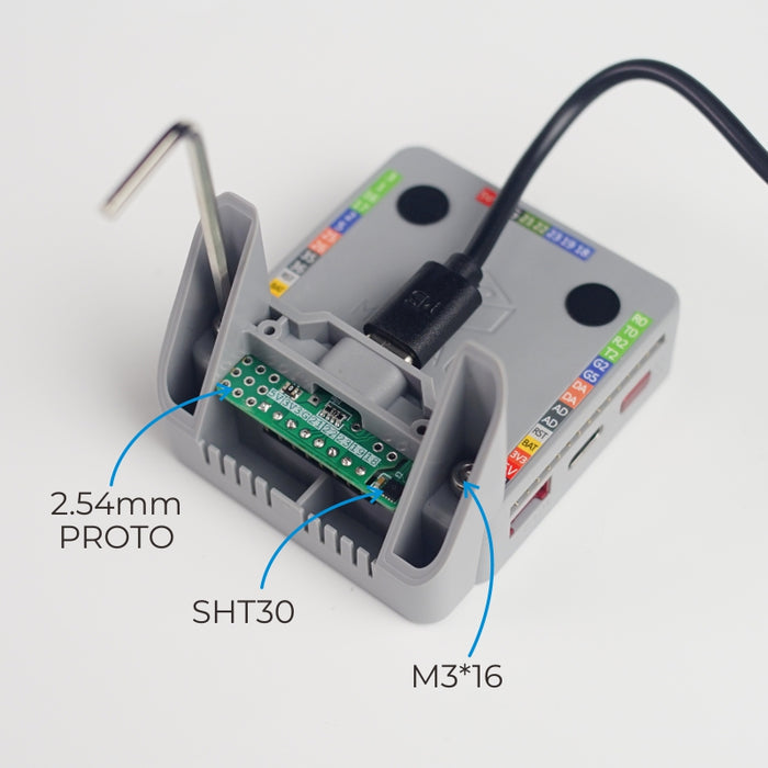 BTC Standing Base for M5 Core with SHT30 - m5stack-store