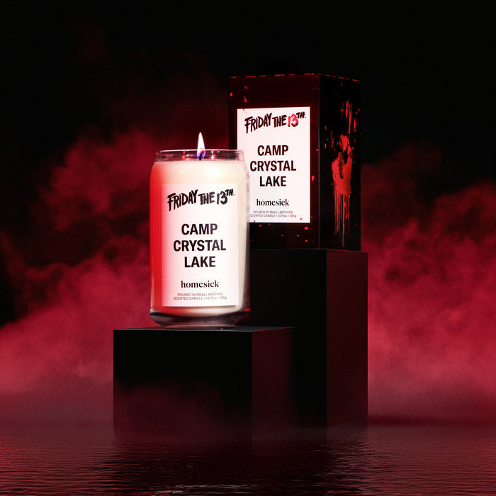 Camp Crystal Lake Candle