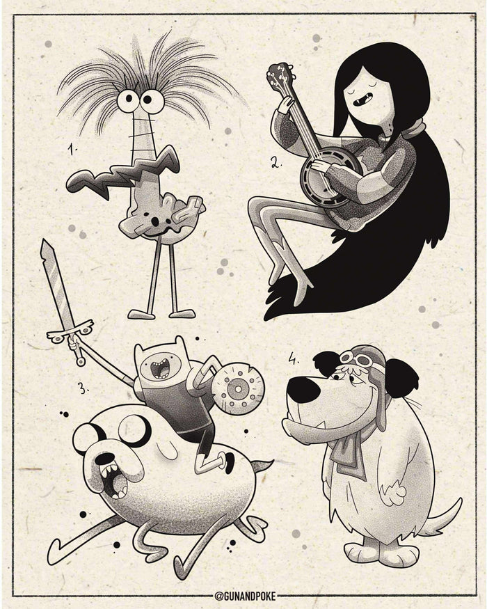 Cartoon Network inspired designs by Amy (2025)