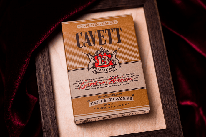 Cavett Playing Cards - Gilded Edition Playing Cards by Kings Wild Project