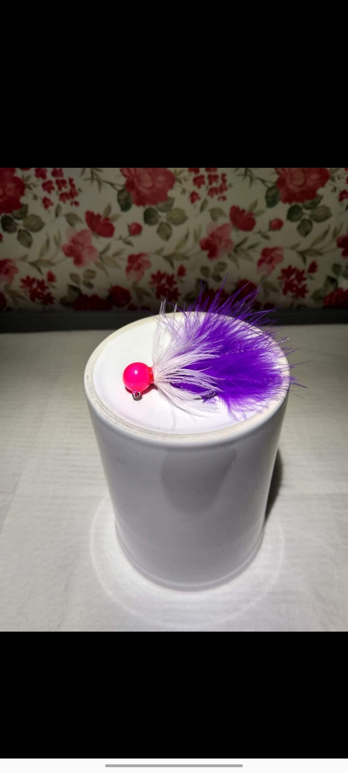 Cerise / White Dark Purple