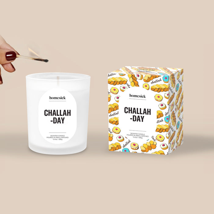 Challah-Day Candle