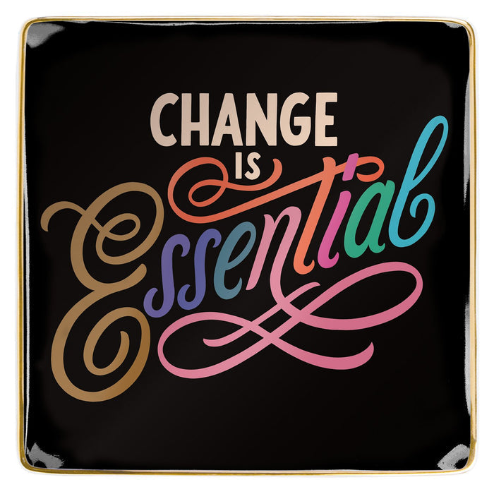 Change Is Essential Porcelain Tray Porcelain Trays Galison